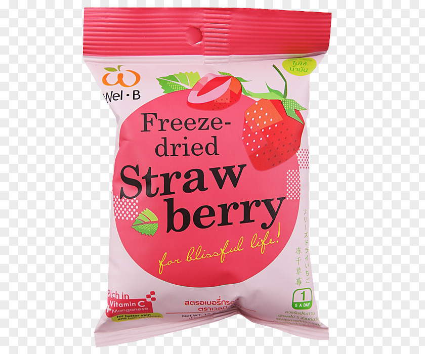 Strawberry Crisp Dried Fruit Freeze-drying Food PNG