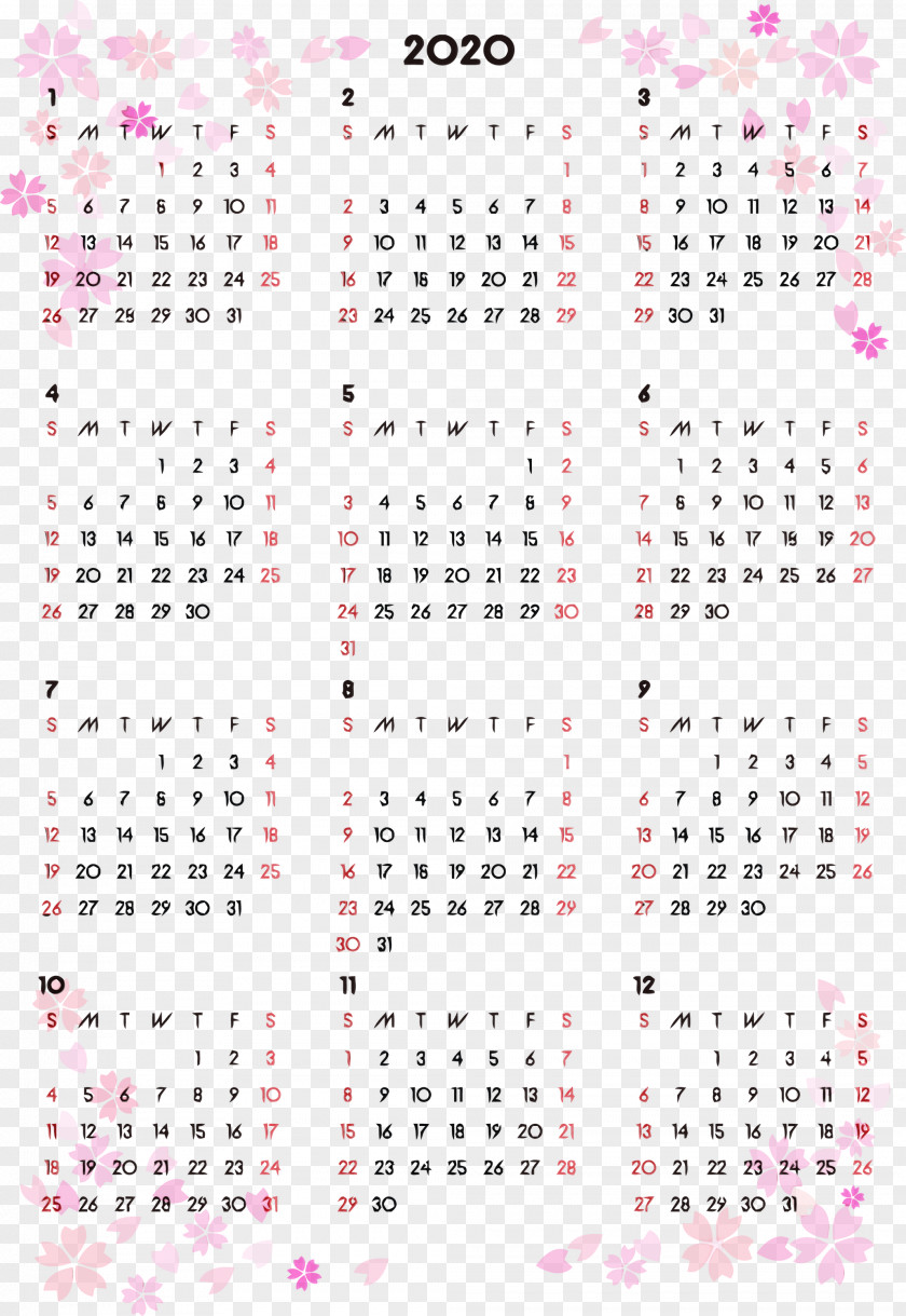 Text Calendar Pink Font Line PNG
