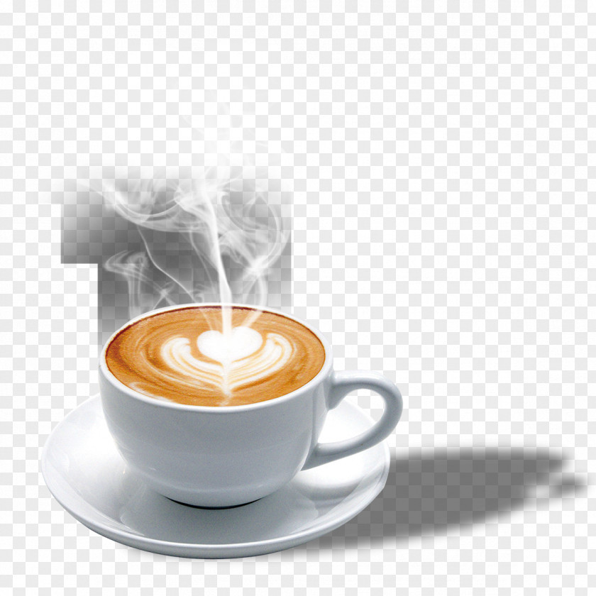 A Cup Of Coffee Latte Espresso Cappuccino Tea PNG