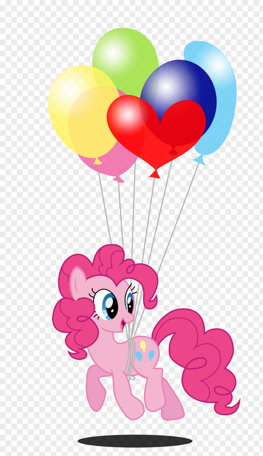 Balloon Pinkie Pie Rainbow Dash Rarity Pony PNG