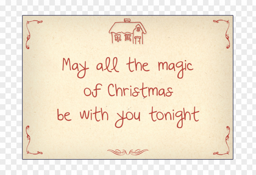Christmas Wishes Paper Calligraphy Font Picture Frames Love PNG