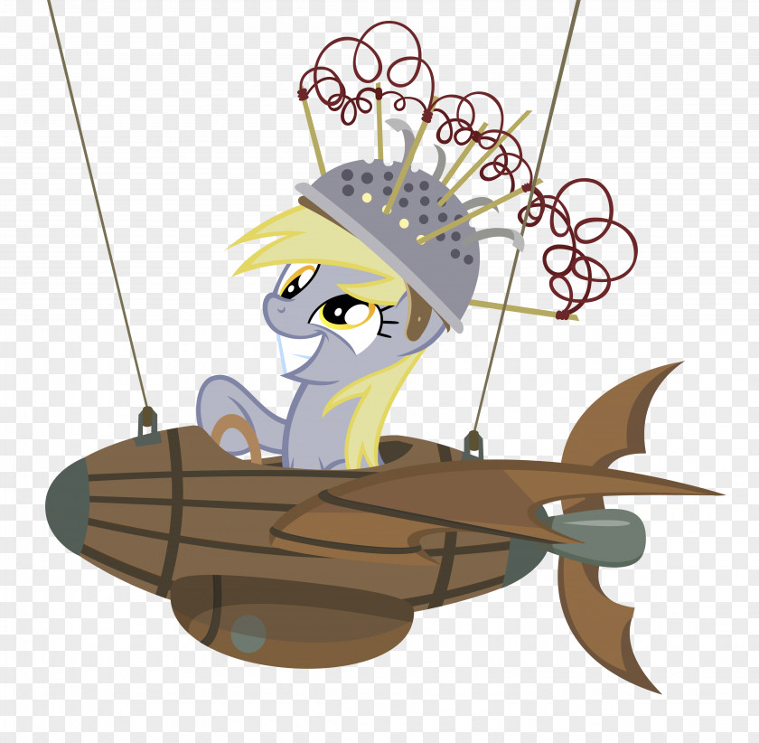 Pegasus Derpy Hooves Airplane Muffin Art Pony PNG