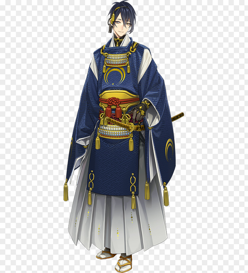 Touken Ranbu Mikazuki Cosplay Heian Period Costume PNG