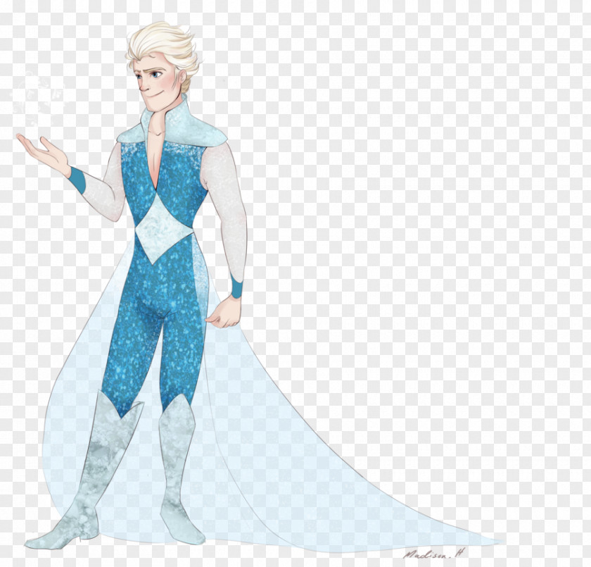 Elsa Costume Illustration Human Outerwear Microsoft Azure PNG