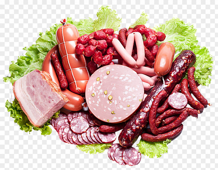 Ham Sausage Making Salami Stuffing Meat PNG