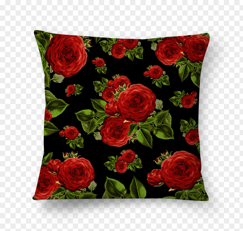 Photo Studio Flex Design Garden Roses Throw Pillows Floral Cushion PNG