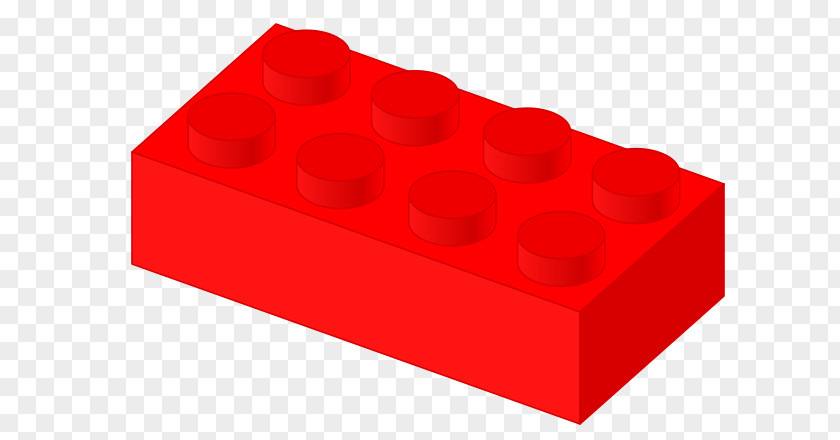 Red Bricks Brick Plastic LEGO Wall Clip Art PNG