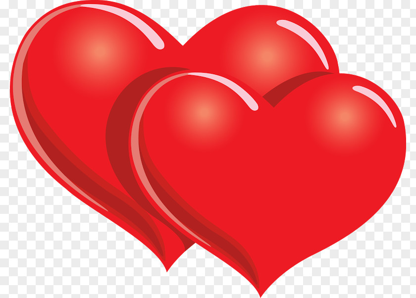 Red Love Heart Pictures Valentine's Day Gift Clip Art PNG