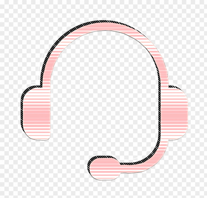 Customer Service Icon Technical Headphones PNG