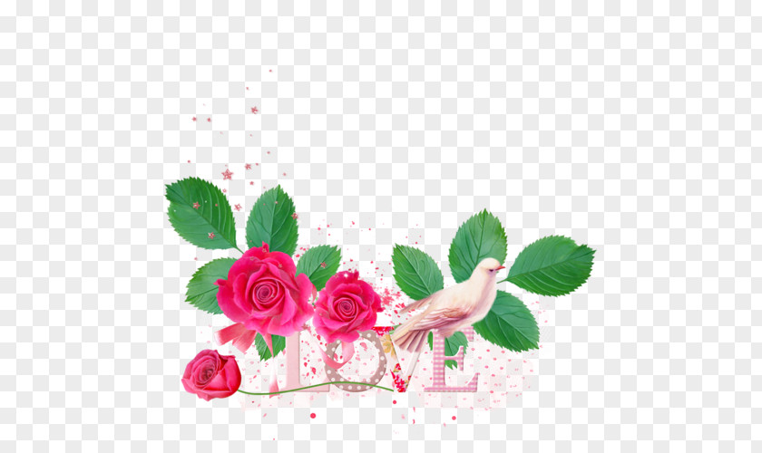 Garden Roses Valentine's Day Clip Art PNG