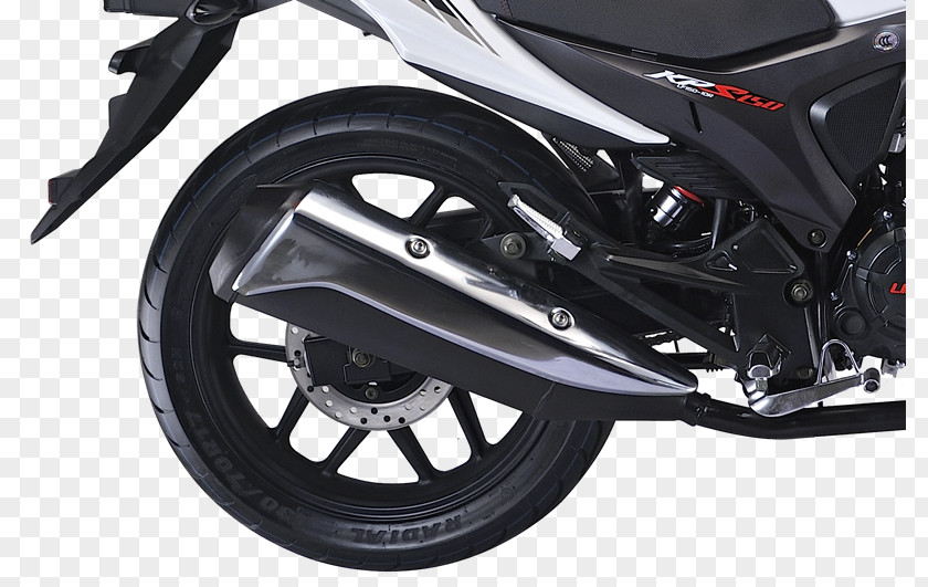 Honda Tire Exhaust System Motorcycle Bajaj Pulsar PNG
