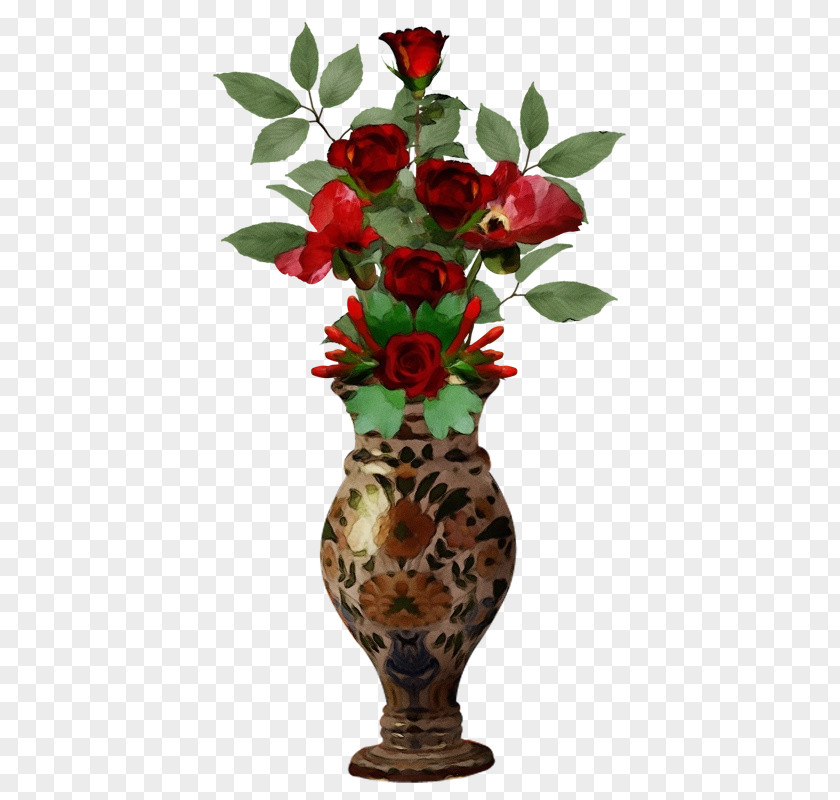 Hypericum Floristry Flowers In Vase PNG