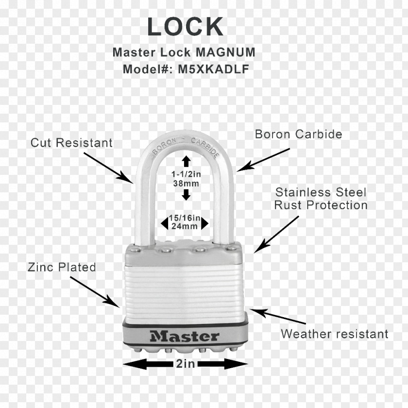 Padlock Master Lock Brand PNG