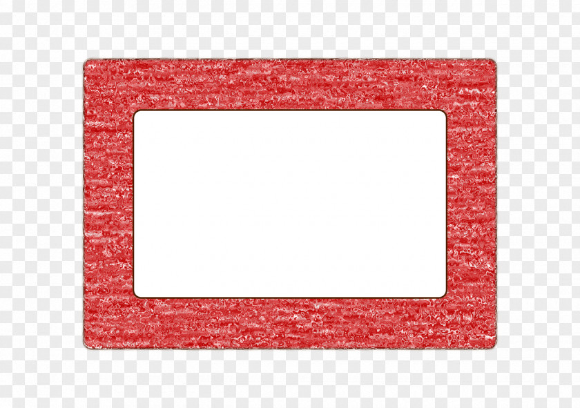 Picture Frames Red Clip Art PNG