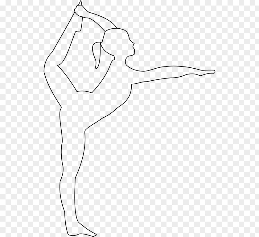 Stretching Ballet Dancer Clip Art PNG