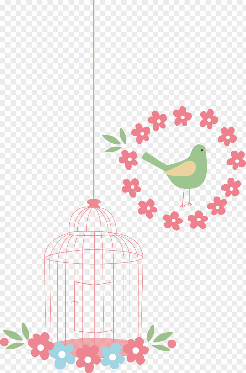 Bird Cage And Materials Birdcage PNG