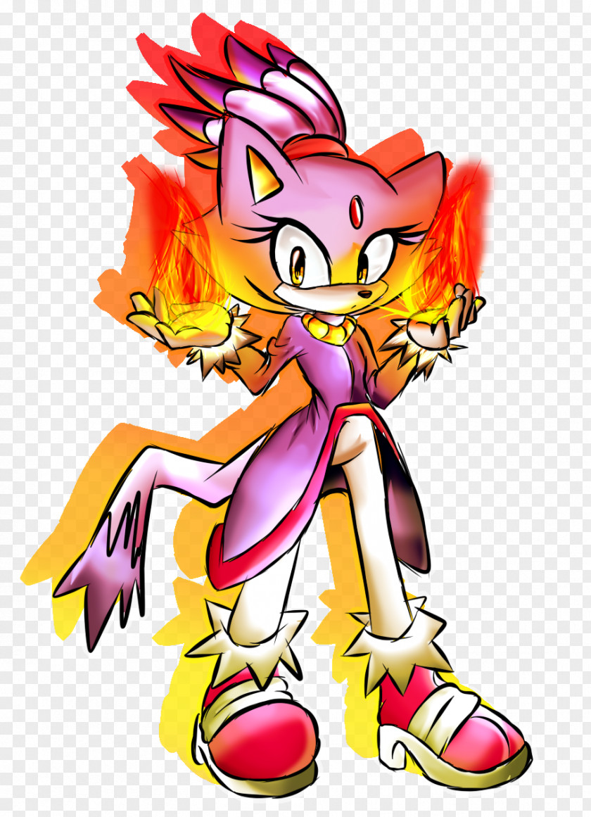 Blaze The Cat Sonic Hedgehog Boom Kitten PNG