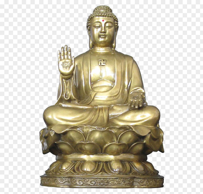 Load Buddha Gautama Buddharupa Buddhism Bronze Brass PNG