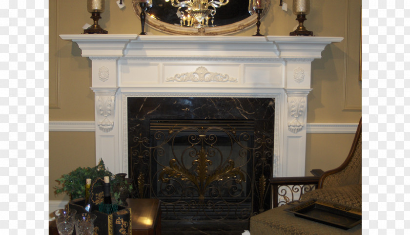 Millwork Hearth Fireplace Mantel Crown Molding PNG