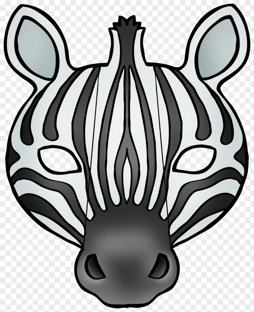 Zebra Paper Leopard Mask Animal Print Printing PNG