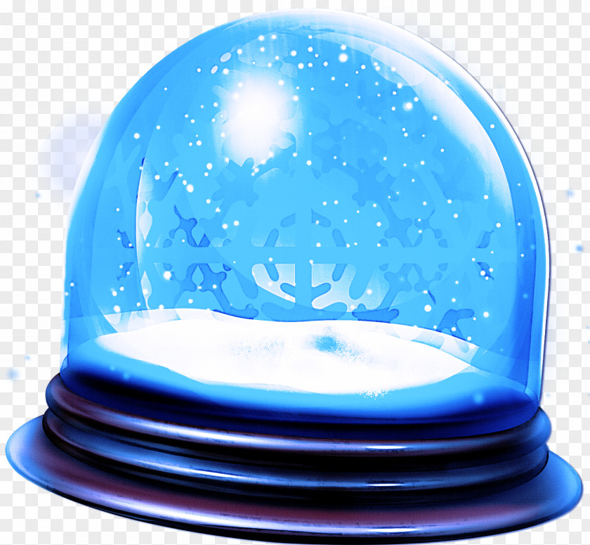 Blue Water Electric Ball Paperweight PNG