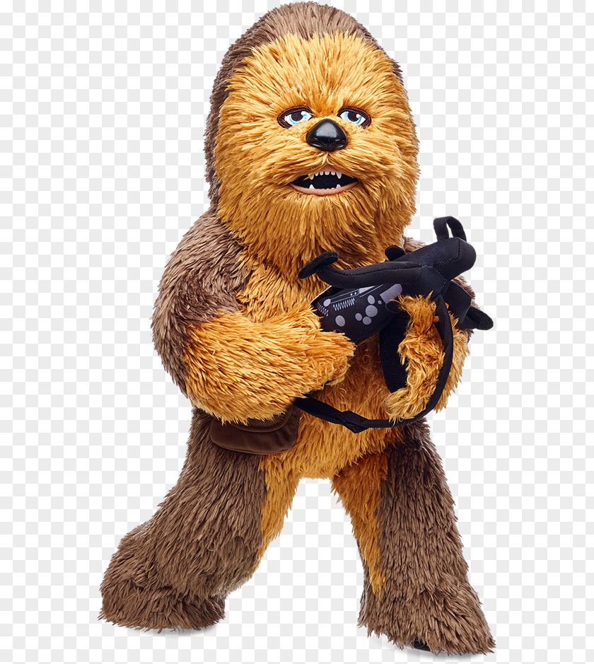 Chewbacca Rey Build-A-Bear Workshop Star Wars PNG