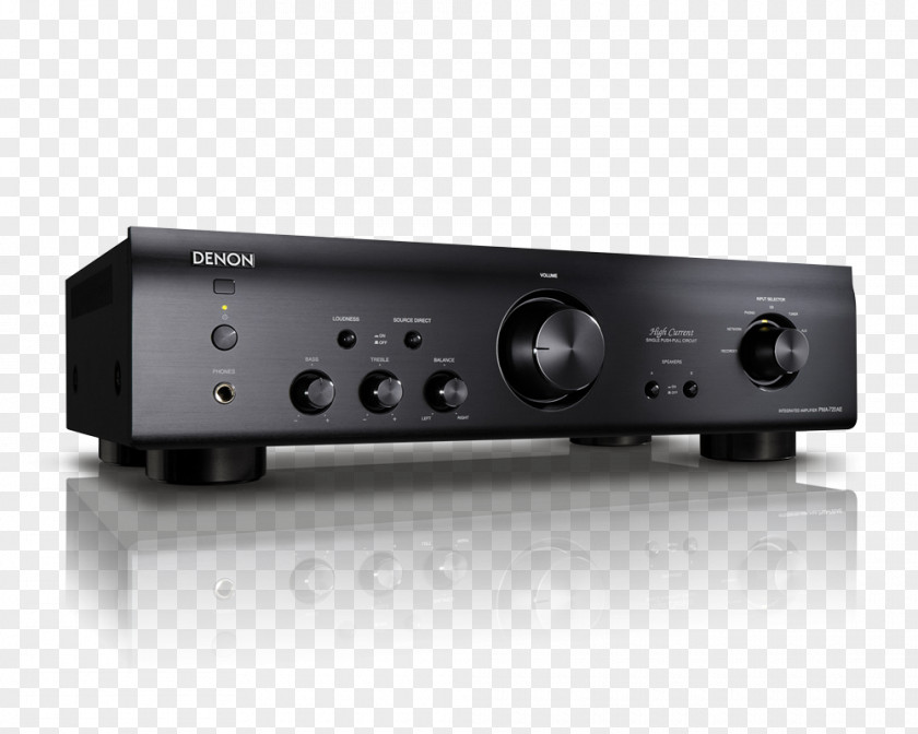 Denon Pc Speakers DENON PMA-520A HiFi Amplifier Integrated Audio Power PMA 720AE PNG