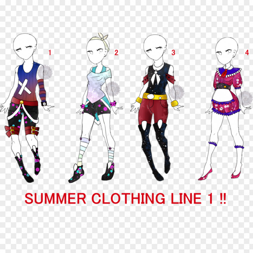 Summer Clothing Costume Uniform Character Clip Art PNG