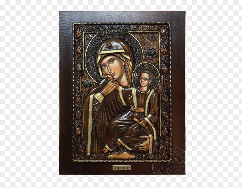 Virgin Mary Painting Picture Frames Religion Stock Photography PNG