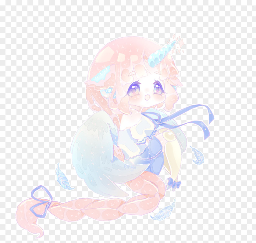 Fairy Cartoon Lilac Figurine PNG