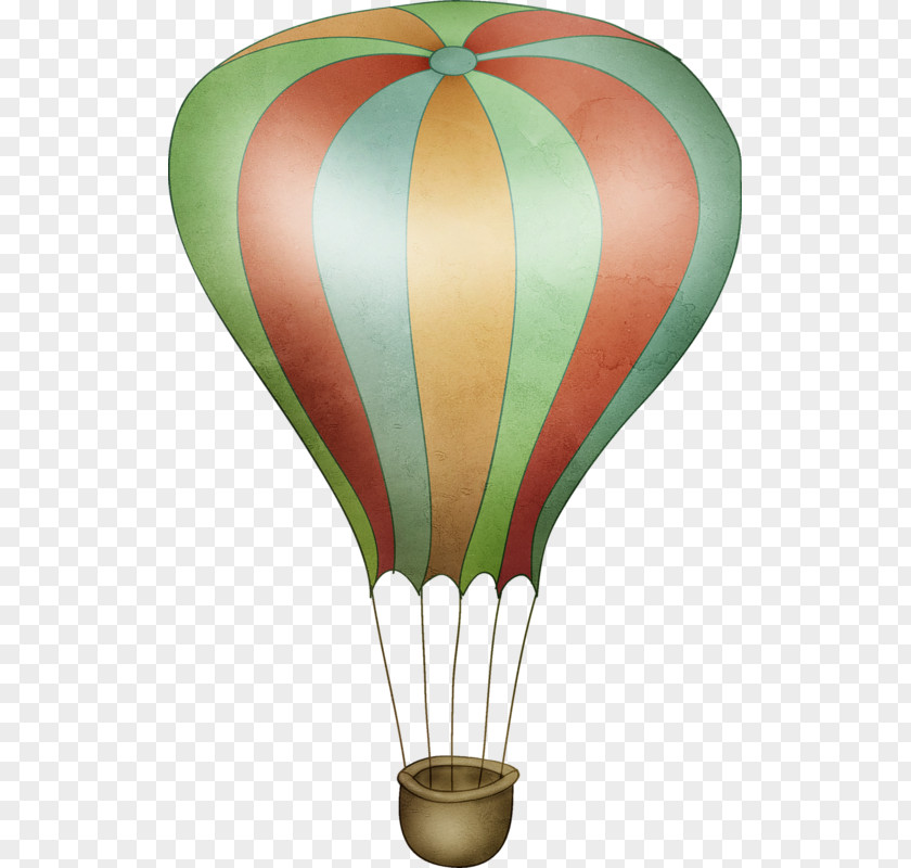 Hand-painted Hot Air Balloon Drawing PNG