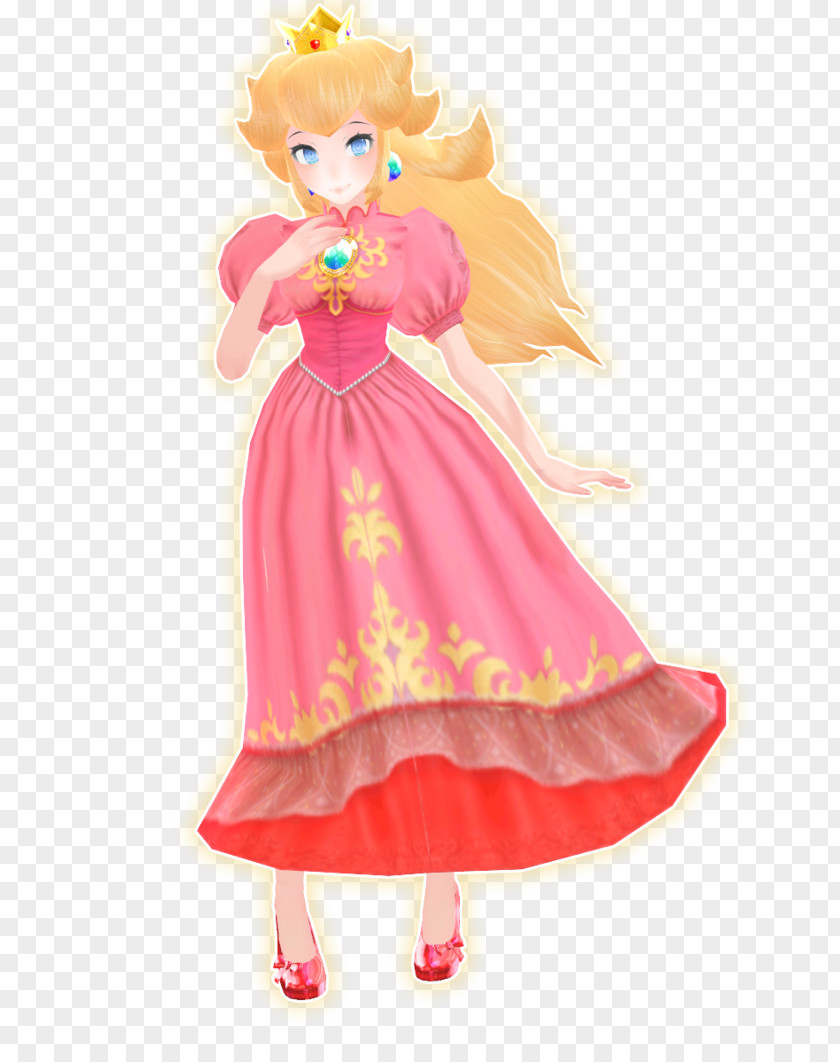 Peachy Kizuna AI DeviantArt Princess Peach Caramel PNG