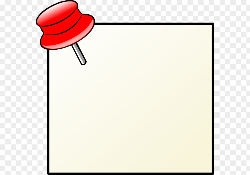 Pin Paper Post-it Note Drawing Clip Art PNG