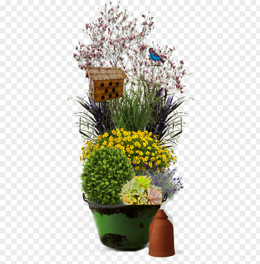 Plants Flowerpot The Container Garden PNG