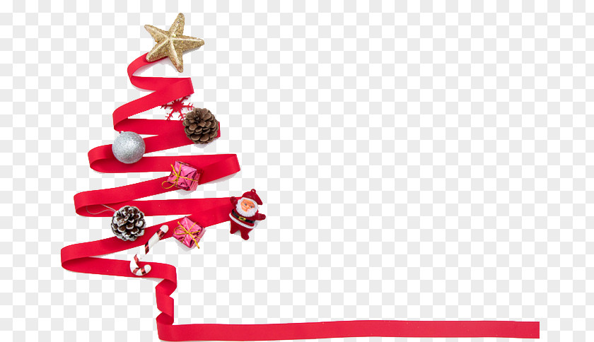 Christmas Red Ribbon PNG red ribbon clipart PNG