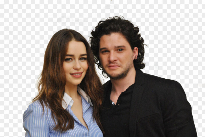 Emilia Clarke Kit Harington Game Of Thrones Daenerys Targaryen Jon Snow PNG