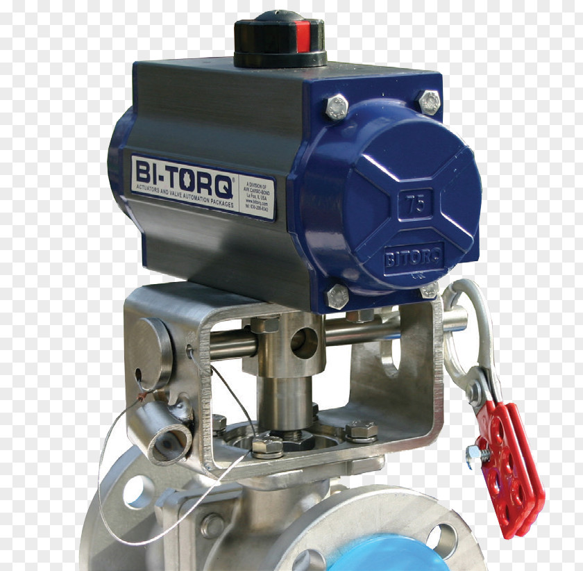 Plant Material Valve Actuator Ball BI-TORQ Automation PNG