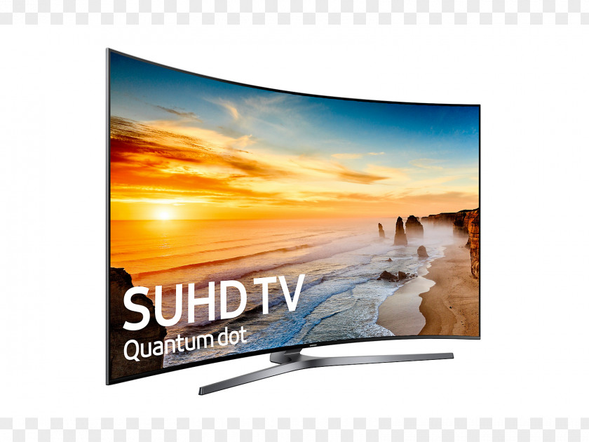 Televisión LED-backlit LCD Smart TV Ultra-high-definition Television Samsung KS9500 4K Resolution PNG