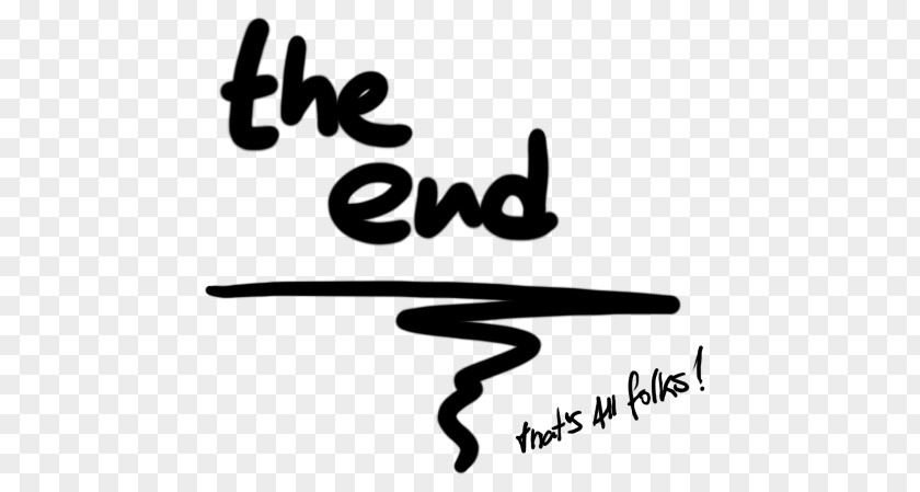 The End Animaatio Copying Clip Art PNG