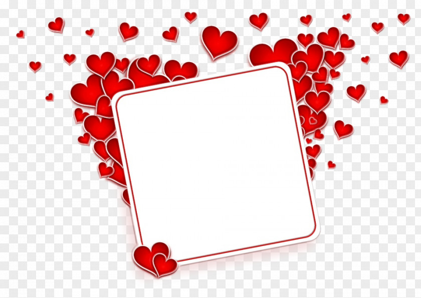 Valentines Day Heart Love Background PNG