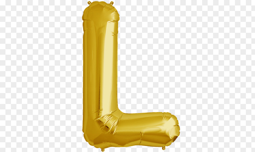 Balloon Gas Letter Blue PNG