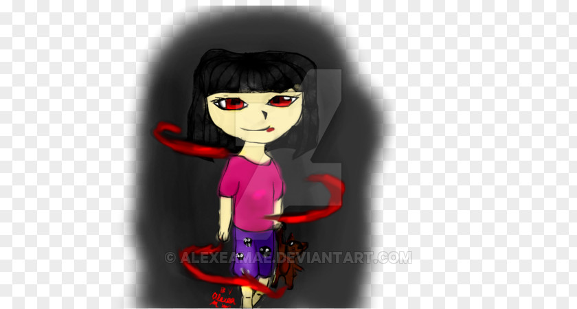 Hide And Seek Black Hair Character Animated Cartoon PNG