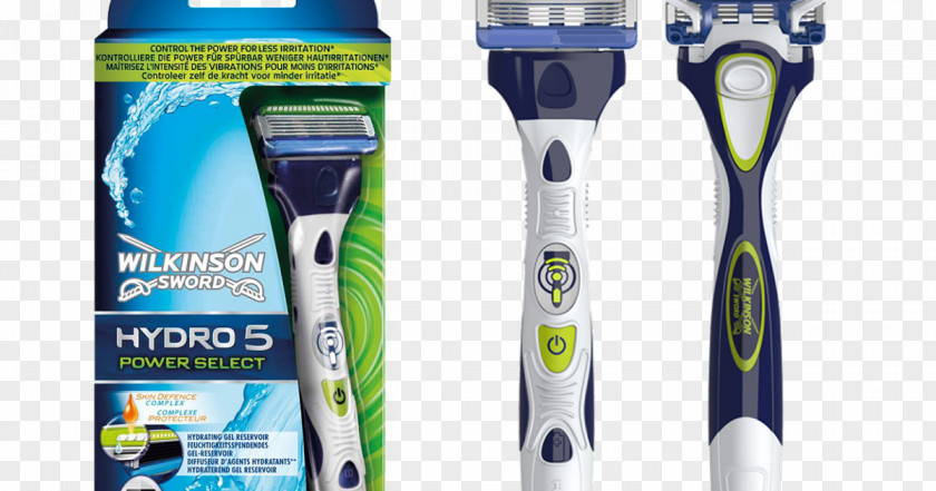 Hydro Power Wilkinson Sword Blade Razor Schick Shaving PNG