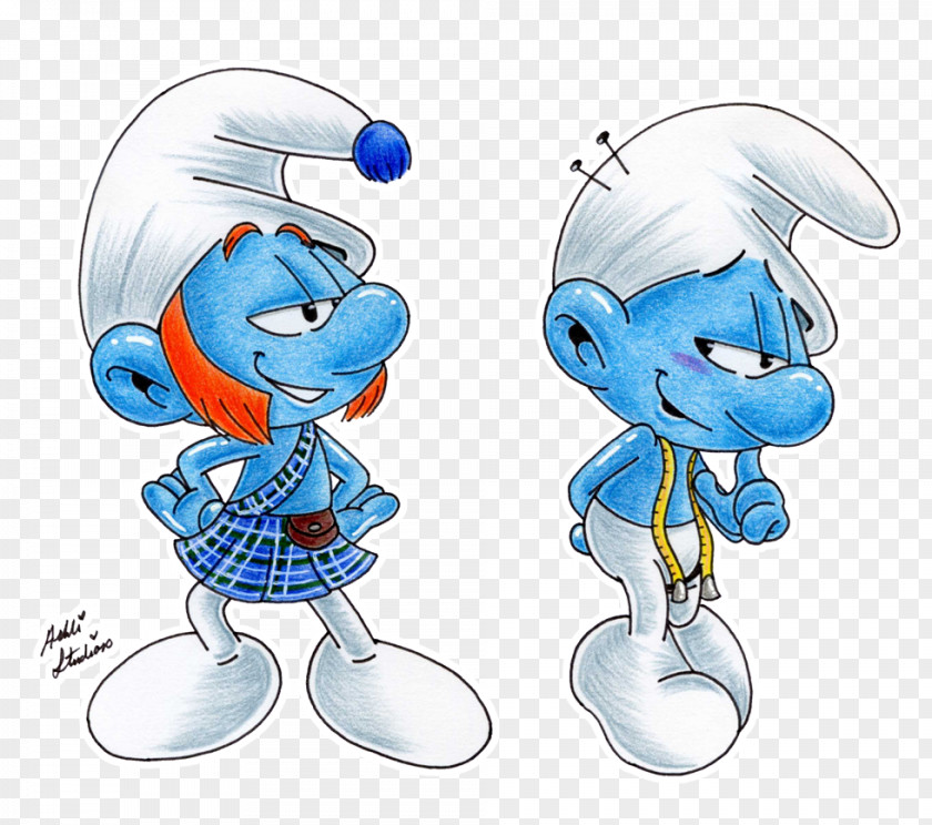 Fool Gutsy Smurf The Smurfette Hefty Clumsy PNG