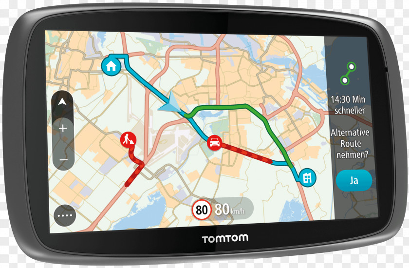 Gps GPS Navigation Systems Satellite TomTom Traffic Tracking Unit PNG