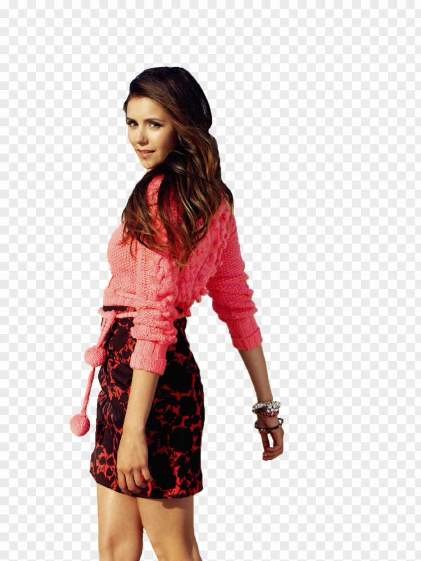 Nina Dobrev The Vampire Diaries Elena Gilbert Katherine Pierce Magazine PNG