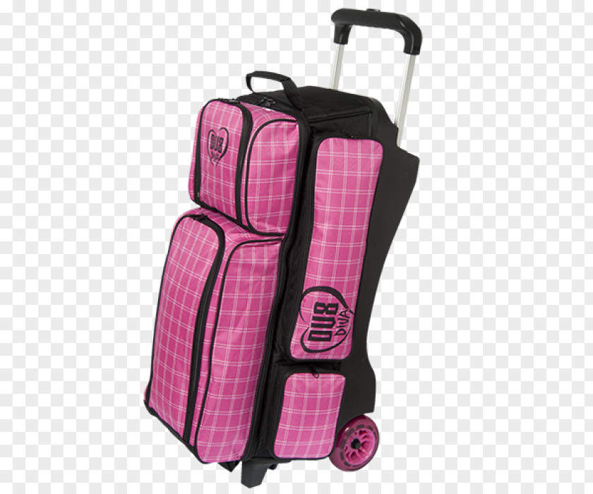 Pink Bowling Purse Bag Balls PNG