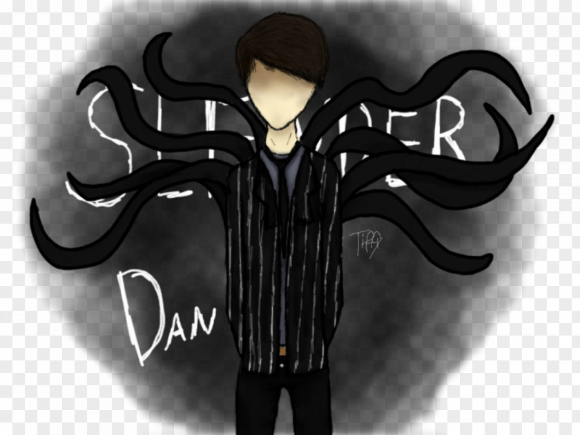 Slender Man Slenderman Fan Art Dan And Phil PNG