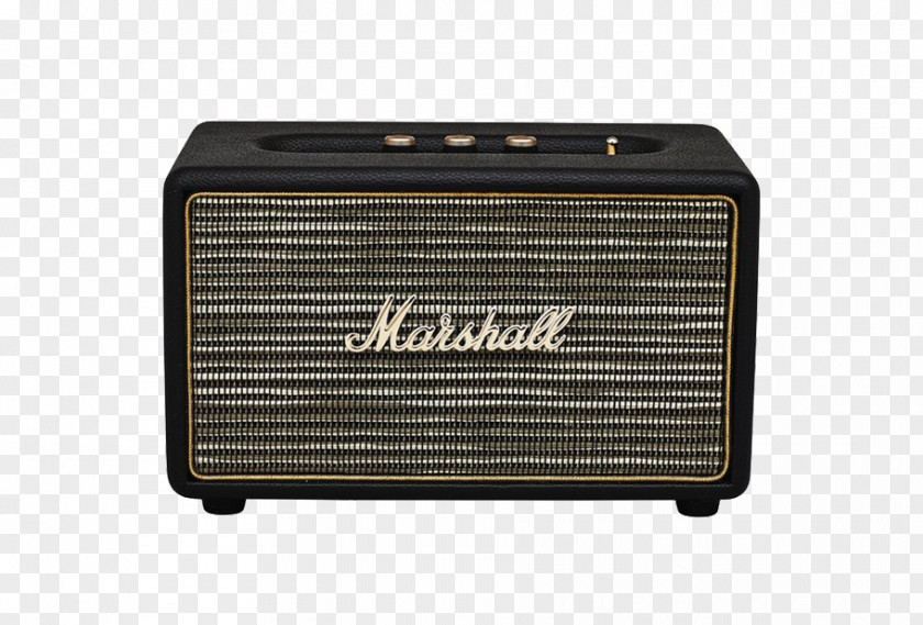 Bluetooth Wireless Speaker Marshall Acton Loudspeaker Multiroom PNG