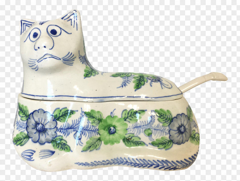 Hand Painted Design Cat Ceramic Tableware PNG
